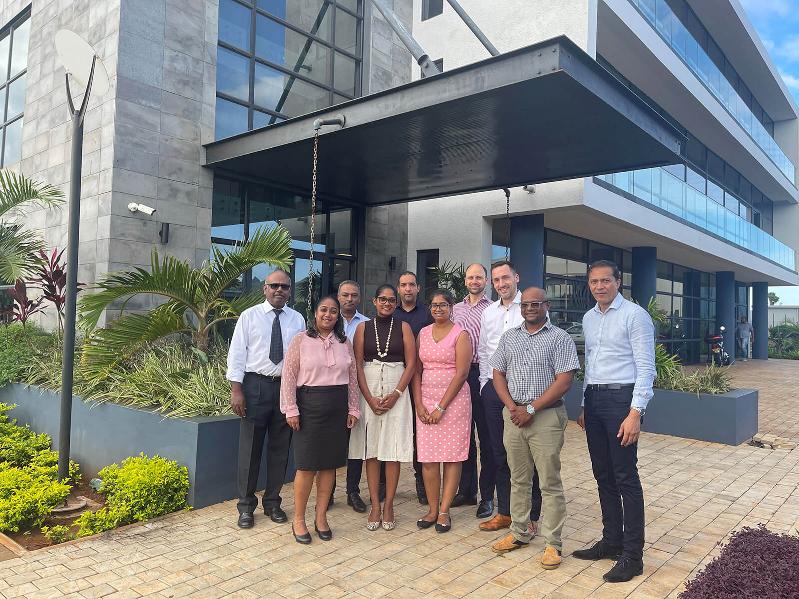 The Pandi Services Mauritius team